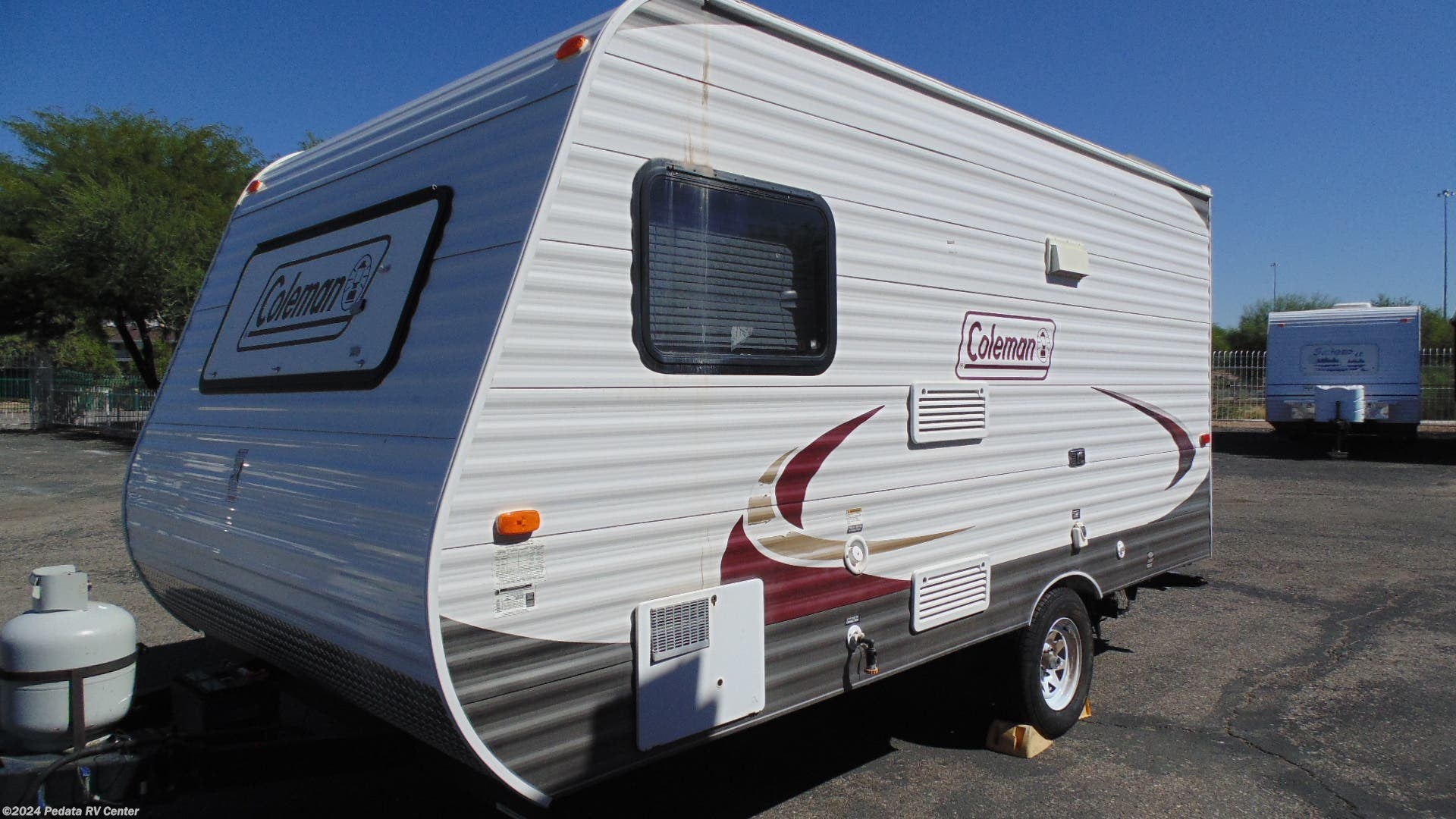 #12007 - Used 2012 Coleman 15BH Travel Trailer RV For Sale