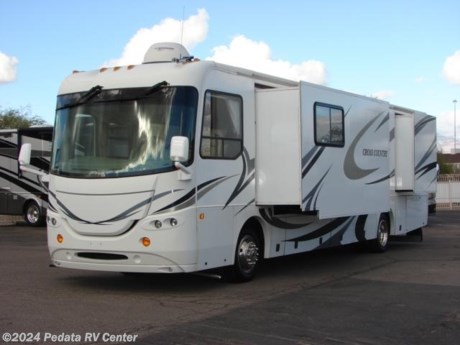 &lt;p&gt;&amp;nbsp;&lt;/p&gt;

&lt;p&gt;This 2007 Coachmen Cross Country is a very nice diesel pusher with some nice extras and all at a very attractive price.&amp;nbsp; Features include: Fully automatic leveling jacks, day-night shades, power inverter, TV, DVD, VCR, satellite dish, satellite radio, patio awning, pull out pantry, microwave oven, stove, refrigerator, sleeper sofa, and washer/dryer prep. For complete information call us toll free at 888-545-8314.&lt;/p&gt;
