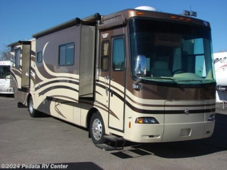 &lt;p&gt;This 2007 Holiday Rambler Endeavor is a gorgeous diesel pusher with some great features to be sure that your next endeavor is one traveled in style and comfort.&amp;nbsp; Features include: convection microwave oven, wrap around kitchen, large residential style refrigerator, fantastic fan with rain sensor, central vacuum, ceramic tile floors, fully automatic leveling jacks, three way back up camera, full pass through storage tray, LCD TV, DVD, 5.1 surround sound, satellite dish, ultra leather, built-in washer dryer, and RV Sani-con. For complete information call us toll free at 888-545-8314.&lt;/p&gt;
