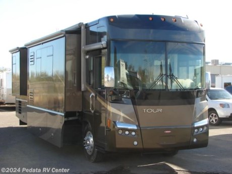 &lt;p&gt;&amp;nbsp;&lt;/p&gt;

&lt;p&gt;This 2006 Winnebago Tour is a beautiful class A diesel pusher with every option you could imagine.&amp;nbsp; Features include: wrap around kitchen, large four-door refrigerator with ice, built-in washer/dryer, exterior freezer, slide out storage tray, exterior entertainment center with TV, smart wheel, satellite radio, TV, DVD, VCR, 5.1 surround sound, satellite dish, fireplace, sleep number bed, central vacuum, and a power patio awning. For complete information call us toll free at 888-545-8314.&lt;/p&gt;
