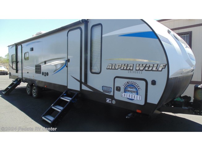 2020 Forest River Cherokee Alpha Wolf 29DQ-L w/1sld - Used Travel Trailer For Sale by Pedata RV Center in Tucson, Arizona