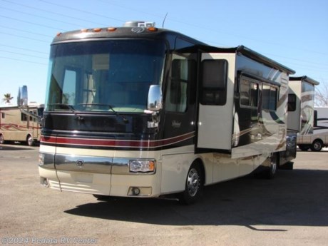 &lt;p&gt;This unit is hard loaded! It had a MSRP in 2008 of $264,448, steal it today for&amp;nbsp;a fraction of it&#39;s worth. This unit has 4 dr frig w/ice-maker, Sirius radio, power sunshades, lighted VIP smartwheel, home theater system, ceramic tile, 3m front mask, dual a/c&#39;s w/heat pumps, 8k diesel gen, etc. Call one of our salespeople for a complete list of the options. Hurry this one won&#39;t last!&amp;nbsp;&lt;/p&gt;
