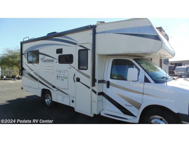 2017 Coachmen Freelander 21QB - Used Class C For Sale by Pedata RV Center in Tucson, Arizona features Converter, Ladder, Roof Vent, Microwave, DVD Player