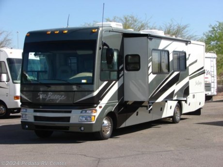 &lt;p&gt;&amp;nbsp;&lt;/p&gt;

&lt;p&gt;This 2008 National Sea Breeze is an absolutely gorgeous class A with some very classy features.&amp;nbsp; Features include: full body paint, fully automatic leveling jacks, satellite radio, banks power system, power inverter, fantastic fan with rain sensor, solid surface counter tops, convection microwave oven, LCD TV, DVD, and a European lounge chair. For complete information call us toll free at 888-545-8314.&lt;/p&gt;
