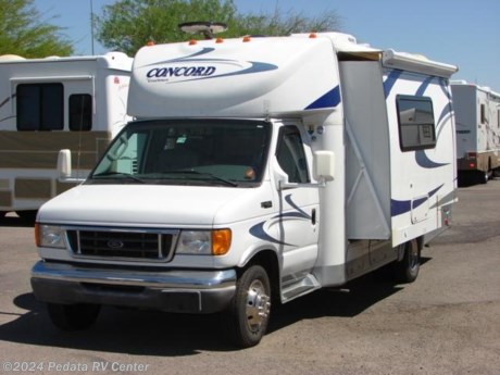 &lt;p&gt;&amp;nbsp;&lt;/p&gt;

&lt;p&gt;This 2004 Coachmen Concord is very nice short RV with lots of extras to be sure you have everything you need.&amp;nbsp; Features include: convection microwave oven, ducted A/C, patio awning, TV, satellite dish, CD, stereo, heated and remote mirrors, fantastic fan, day-night shades, and a back-up monitor. For complete information call us toll free at 888-545-8314.&lt;/p&gt;

&lt;p&gt;&amp;nbsp;&lt;/p&gt;
