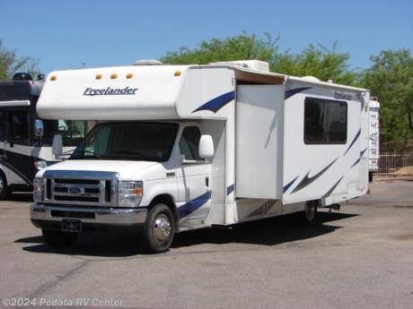 &lt;p&gt;&amp;nbsp;&lt;/p&gt;

&lt;p&gt;This 2008 Coachmen Freelander is a very unique class C with features very rare in a class C RV.&amp;nbsp; Features include: wrap around kitchen, kitchen skylight, microwave, refrigerator, TV, DVD, satellite dish, satellite radio, recessed lighting, patio awning, and a large pass through storage compartment. For complete information call us toll free at 888-545-8314.&lt;/p&gt;
