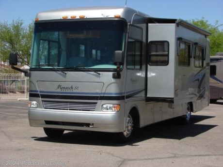 &lt;p&gt;&amp;nbsp;&lt;/p&gt;

&lt;p&gt;This 2006 Monaco Monarch is a very nice class A gas with some nice high quality features to be sure that your next trip is a comfortable one.&amp;nbsp; Features include: fully automatic leveling jacks, power visors, day-night shades, convection microwave oven, refrigerator with ice maker, pantry, sleeper sofa, fantastic fan with rain sensor, large glass shower, recliner, TV, satellite radio, encased patio awning, and alloy wheels. For complete information call us toll free at 888-545-8314.&lt;/p&gt;
