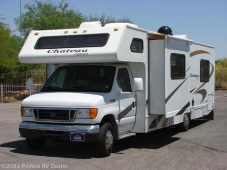 &lt;p&gt;&amp;nbsp;&lt;/p&gt;

&lt;p&gt;&amp;nbsp;This 2007 Four Winds Chateau Sport is a very nice class C with lots of nice extras.&amp;nbsp; Features include: LCD HD TV, satellite dish, satellite radio, glass shower, spacious living room, day-night shades, stove, microwave, oven, refrigerator, and a built in generator. For complete information call us toll free at 888-545-8314.&lt;/p&gt;
