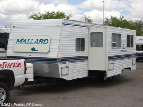 &lt;p&gt;&amp;nbsp;&lt;/p&gt;

&lt;p&gt;This 1999 Fleetwood Mallard is a very nice and spacious, inexpensive travel trailer with everything that you would need.&amp;nbsp; Features include: patio awning, AM/FM stereo with CD player, ducted A/C, stabilizer jacks, microwave, refrigerator, stove, oven, and a large pantry. For complete information call us toll free at 888-545-8314.&lt;/p&gt;
