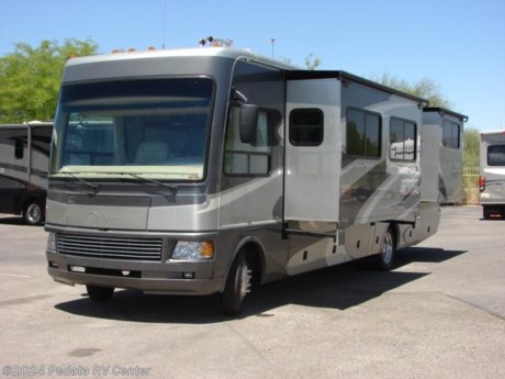 &lt;p&gt;&amp;nbsp;&lt;/p&gt;

&lt;p&gt;This 2007 National Dolphin is a beautiful class A with some very nice feature to cater to your comfort.&amp;nbsp; Feature include: power sun visor, power inverter, Alloy wheels, power patio awning, solid surface counter tops, large four door refrigerator with ice, convection microwave oven, fantastic fan with rain sensor, TV, DVD, and VCR. For complete information call us toll free at 888-545-8314.&lt;/p&gt;
