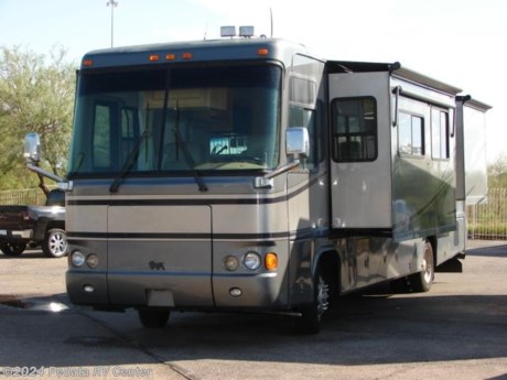 &lt;p&gt;This 2005 Safari Cheetah is a very nice class A diesel pusher with lots of luxury for very little money.&amp;nbsp; Features include: encased power patio awning, power inverter, day-night shades, solid surface counter tops, large four door refrigerator with ice, convection microwave oven, ceramic tile floors, kitchen skylight, ultra leather, TV, DVD, VCR, 5.1 surround sound, power foot rest, alloy wheels, adjustable pedals, power visors, pass through storage, and side hinged compartment doors. For complete information call us toll free at 888-545-8314.&lt;/p&gt;
