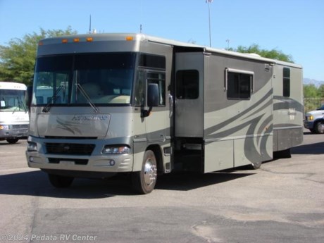 &lt;p&gt;This 2005 Winnebago Adventurer is a beautiful class A RV with a lot of luxury for your next vacation.&amp;nbsp; Features include: color back-up monitor, sleep number bed, TV, DVD, VCR, solid surface counter tops, convection microwave oven, large four door refrigerator with ice, wrap around kitchen, pull out pantry, combination washer/dryer, power patio awning, and full body paint. For complete information call us toll free at 888-545-8314.&lt;/p&gt;
