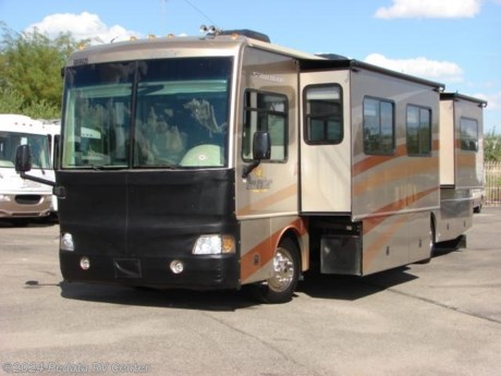 &lt;p&gt;This 2006 Fleetwood Bounder is a very nice diesel pusher for a very low price.&amp;nbsp; Features include: automatic leveling jacks, thermal pane windows, patio awning, ultra leather, satellite radio, power inverter, large four door refrigerator with ice, convection microwave oven, solid surface counter tops, fantastic fan, large pull out pantry, and a wrap around kitchen. For complete information call us toll free at 888-545-8314.&lt;/p&gt;
