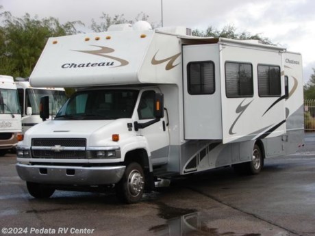 &lt;p&gt;This 2007 Fourwinds Chateau Kodiak is a beautiful heavy-duty class C with plenty of power to spare.&amp;nbsp; Features include: stove, oven, microwave, large pantry, LCD TV, DVD, satellite dish, fully automatic leveling jacks, back-up camera, encased patio awning, leather furniture, and a king size bed. For complete information call us toll free at 888-545-8314.&lt;/p&gt;
