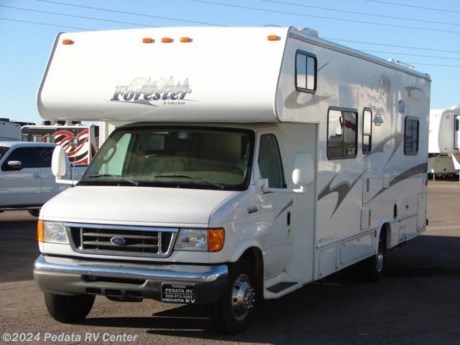 &lt;p&gt;This 2007 Forest River Forester is a very nice class C with everything your family needs to travel with all the comforts of home.&amp;nbsp; Features include: day-night shades, glass shower door, skylight, stove, microwave, oven, cruise control, exterior shower, patio awning, power step, CD, stereo, TV, DVD, and a fantastic fan. For complete information call us toll free at 888-545-8314.&lt;/p&gt;
