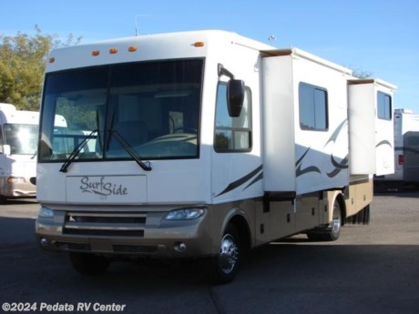&lt;p&gt;&amp;nbsp;&lt;/p&gt;

&lt;p&gt;This 2008 National Surfside is a very nice class A with some great features all for a VERY inexpensive price.&amp;nbsp; Features include: power inverter, ducted A/C, day-night shades, microwave, refrigerator, stove, pull out pantry, fully automatic leveling jacks, back-up monitor, TV, DVD, CD, stereo, and a patio awning. For complete information call us toll free at 888-545-8314.&lt;/p&gt;

