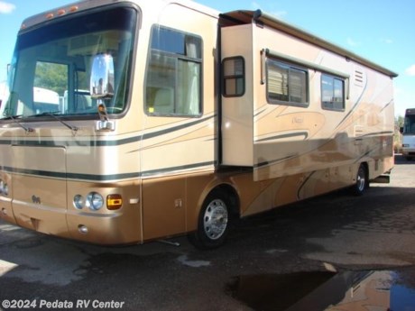 &lt;p&gt;This unit has everything you would expect in a high line diesel pusher. Comes with TV&#39;s, Stereo, Satellite, Stainless Refrigerator, Power cord reel, Power shades, Power awning to list just a few. Be sure to call for more details before it&#39;s gone. THIS ONE WILL NOT LAST! Call 866-733-2829 NOW!&lt;/p&gt;

&lt;p&gt;&amp;nbsp;&lt;/p&gt;

