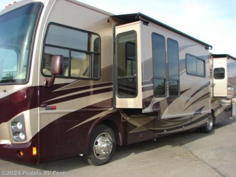 &lt;p&gt;This unit is ready to hit the road!&amp;nbsp;It has&amp;nbsp;a rare floorplan with the TV built into a cabinet midway in the coach. Comes fully equipped with features like Full Body Paint, Side View Camera, Dual Fuel Fills, Dual Recliners,&amp;nbsp; LCD TV&#39;s, Stereo in Bedroom etc. Hurry before this one is gone! Call 866-733-2829 for details&lt;/p&gt;

&lt;p&gt;&amp;nbsp;&lt;/p&gt;
