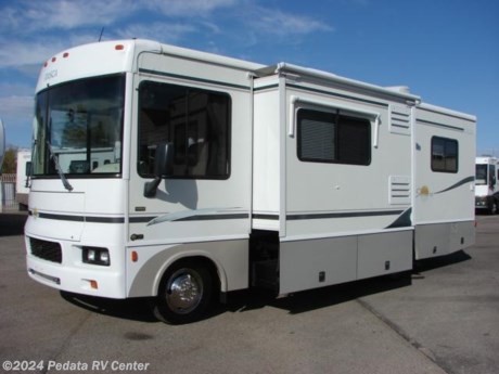 &lt;p&gt;This is an extremely low mileage unit with only 13,384 miles&amp;nbsp;and only 107 hours on the generator. If you are looking for a like new unit you had better hurry. This unit is it. The main TV has even been updated with a flat screen. Short class A&#39;s are hard to find and even harder to find in this condition. Call 866-733-2829 today!&lt;/p&gt;

&lt;p&gt;&amp;nbsp;&lt;/p&gt;

