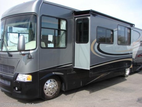 &lt;p&gt;This is a highline gas coach that still has the original plastic on the carpet and only 98 hours on the generator. With highline amenities like dual pane windows and Alcoa wheels it is sure to sell quickly. If you&#39;re looking for a well kept unit be sure to call today before it&#39;s too late! Call 866-733-2829 for all the details.&lt;/p&gt;
