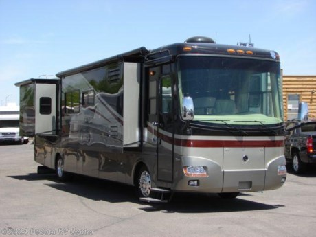 &lt;p&gt;LIMITED TIME ONLY!!!!! 5.99% interest with 10% down OAC. This 2008 Holiday Rambler 40SKQ is the hottest new floor plan on the market. Features include two HD TVs, in motion satellite dish, surround sound, built in fireplace, ultra leather furniture, ceramic tile floors, Corian counter tops, convection microwave oven, central vacuum, built in washer dryer, fully automatic leveling system, adjustable pedals, and a residential style refrigerator. For complete information call us toll free at 888-545-8314.&lt;/p&gt;
