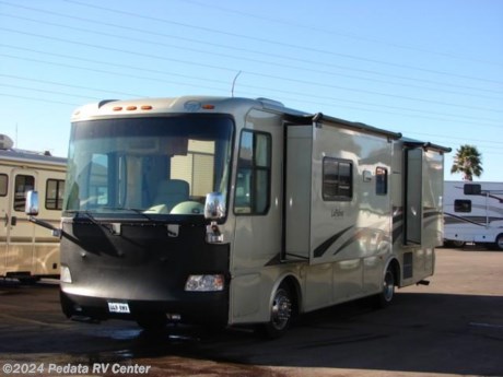 &lt;p&gt;This 2007 Monaco La Palma almost new with less than 6,700 miles. Some of the features include two door refrigerator with ice, newport cherry cabinetry, Allison transmission, home theatre surround sound system, power inverter, and a three-camera rear vision system. Please call for complete information, toll free 888-545-8314.&lt;/p&gt;
