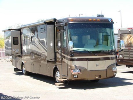 &lt;p&gt;This 2007 Holiday Rambler Ambassador 40SKT is a beautiful coach with the front kitchen and some great options. Features include TV, DVD, five point surround sound, sleeper sofa, full automatic leveling, central vacuum, residential style refrigerator, convection microwave oven, solid surface counter tops, kitchen skylight, three camera rear vision system, and a full basement storage slide out storage tray. For complete information call us toll free at 888-545-8314.&lt;/p&gt;
