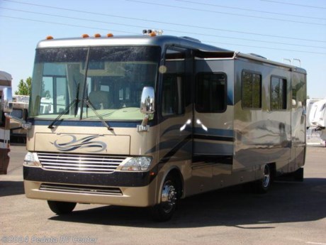 &lt;p&gt;This 2005 Newmar Mountain Aire is a beautiful class A RV with a lot of class. Features include full body paint, sleeper sofa, TV, DVD, VCR, 5.1 surround sound system, solid surface counter top, solid wood cabinets, large pantry, fantastic fan with rain sensor, built-in washer/dryer, thermal pane windows, and day-night shades. For complete information call us toll free at 888-545-8314.&lt;/p&gt;
