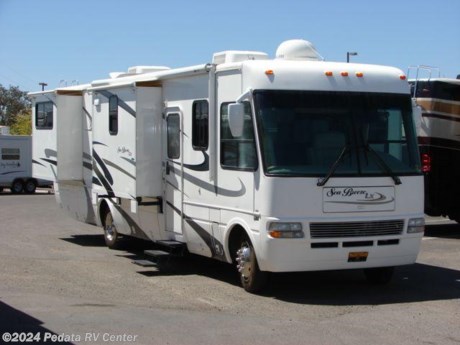 &lt;p&gt;This 2005 National Sea Breeze LX is a beautiful class A with plenty of room and very low miles all for an amazing price. Features include four-door refrigerator, wrap around Corian counters, large convection microwave oven, back-up camera, large glass shower, TV, DVD, VCR, encased power awning, day-night shades, and thermal pane windows. For complete information call us toll free at 888-545-8314.&lt;/p&gt;
