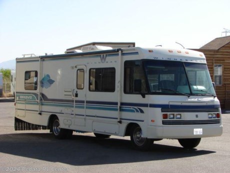 &lt;p&gt;This 1994 Winnebago Brave is a great little clean and inexpensive class A that ready to go for your next excursion. Features include am/fm stereo cassette, built-in generator, A/C, TV, VCR, microwave oven, stove, oven, refrigerator, CB, power step, patio awning, exterior shower, and pass through storage. For complete information call us toll free at 888-545-8314.&lt;/p&gt;

