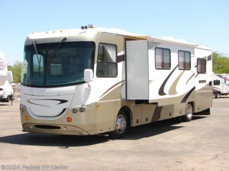 &lt;p&gt;This 2005 Coachmen Cross Country is a great diesel pusher at a very affordable price. Features include convection microwave oven, refrigerator, large pantry, TV, DVD, back-up camera, heated/remote mirrors, leveling jacks, and day-night shades. For complete information call us toll free at 888-545-8314.&lt;/p&gt;
