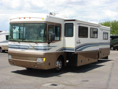 &lt;p&gt;This 1999 Fleetwood Bounder Diesel is a beauty, ready to travel with power and style. Features include large side-by-side refrigerator, solid surface counter tops, microwave, oven, fantastic fan, built-in coffee maker, built-in washer/dryer, large shower, thermal pane windows, back-up monitor, leveling jacks, and heated and remote mirrors. For complete information call us toll free at 888-545-8314.&lt;/p&gt;
