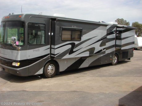 &lt;p&gt;This 2005 Safari Gazelle is loaded with some great high-end features at this amazing price. Features include solid wood cabinets throughout, solid surface counter tops, convection microwave oven, ceramic tile floors, large dinning room windows, large TV, smart wheel, and a power awning. For complete information call us toll free at 888-545-8314.&lt;/p&gt;
