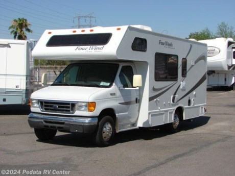 &lt;p&gt;This 2005 Thor Four Winds Five Thousand is a great little class C that is easy to get in and out of those tight camping spots so you can go where no one else can go and camp in style. Features include TV, satellite radio, fantastic fan, A/C, exterior shower, power entrance step, patio awning, lots of storage, and will sleep six. For complete information call us toll free at 888-545-8314.&lt;/p&gt;
