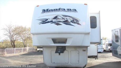 &lt;p&gt;This is a 10th Anniversary Edition used 5th wheel. Loaded with extras like power stab jacks, flat screen TV and more. A nice unit at a great price. Be sure to call 866-733-2829 for a complete list of options on this rv for sale.&lt;/p&gt;
