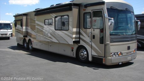 &lt;p&gt;This is one unbelievable used RV! Comes equipped with extras you would only expect in a home. Has 4 slides, a&amp;nbsp;dishwasher, sleep number bed and more. Be sure to call 866-733-2829 on this used class A motorhome.&lt;/p&gt;
