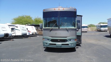 &lt;p&gt;This Recreational vehicle is loaded with features usually found in high line diesel pushers! It has power awning, inverter, 4 door Frig and it even has a dishwasher. Be sure to call Pedata Rv at 866-733-2829 for a complete list of options on this clean used rv before it&#39;s too late.&lt;/p&gt;
