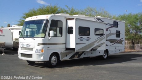 &lt;p&gt;Here&#39;s a way to go in style and take your toys with you in this beautiful toy hauler motorhome! Loaded with lots of extras. Be sure to call 866-733-2829 for a complete list of options on this used rv.&lt;/p&gt;
