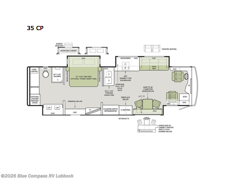 2023 Tiffin Allegro Bus 35cp RV for Sale in Lubbock, TX 79403 UM31561