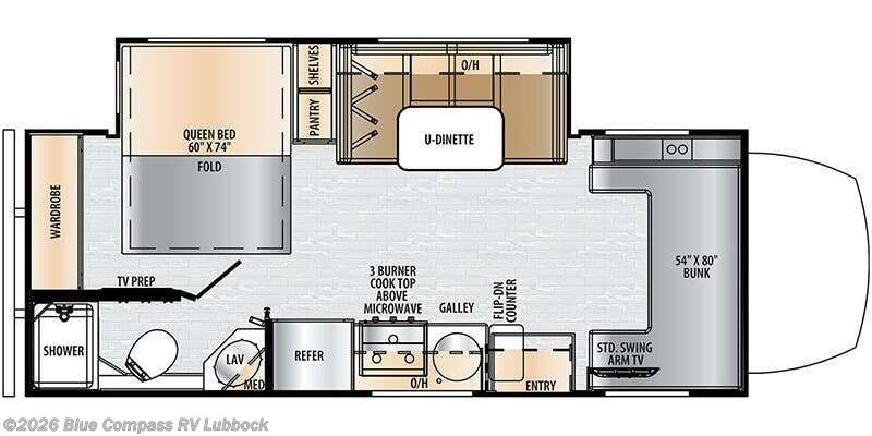 2025 East to West Entrada M-Class 24FM - New Class C For Sale by Blue Compass RV Lubbock in Lubbock, Texas