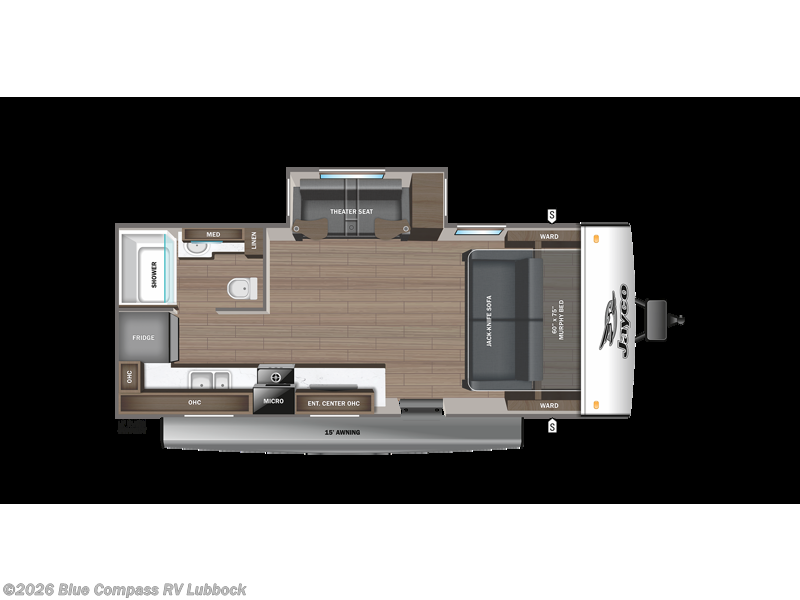 2026 Jayco Jay Feather Air 16RB - New Travel Trailer For Sale by Blue Compass RV Lubbock in Lubbock, Texas