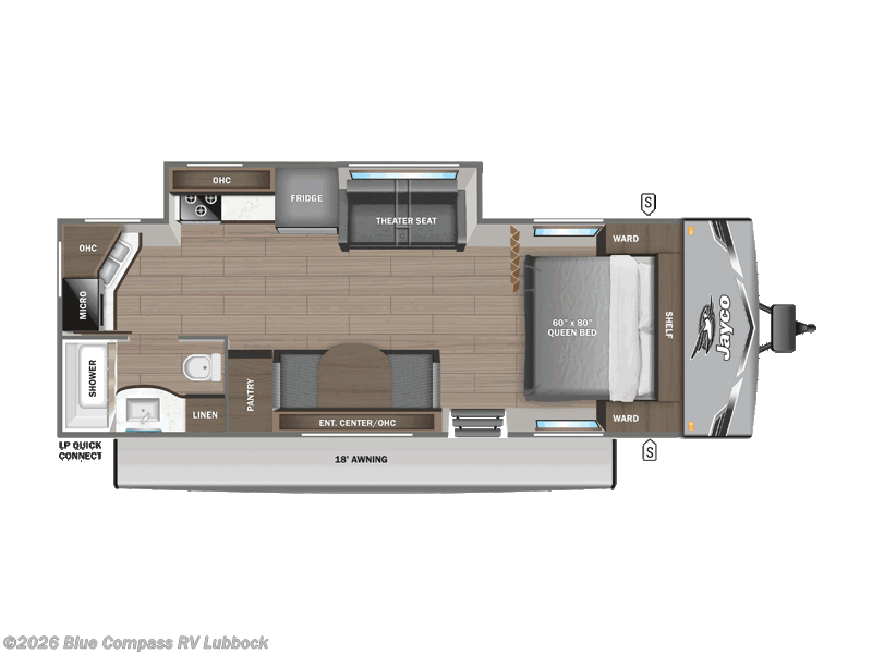 2026 Jayco Jay Flight SLX 225MLS - New Travel Trailer For Sale by Blue Compass RV Lubbock in Lubbock, Texas