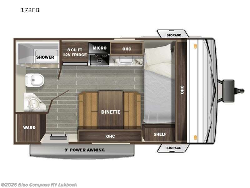 2021 Starcraft Autumn Ridge Single Axle 172FB - Used Travel Trailer For Sale by Blue Compass RV Lubbock in Lubbock, Texas
