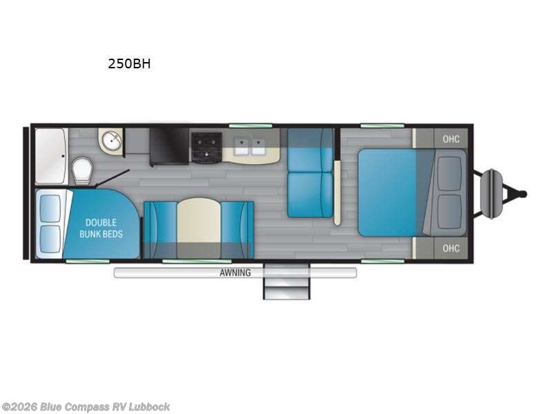 2022 Heartland Prowler 250BH - Used Travel Trailer For Sale by Blue Compass RV Lubbock in Lubbock, Texas