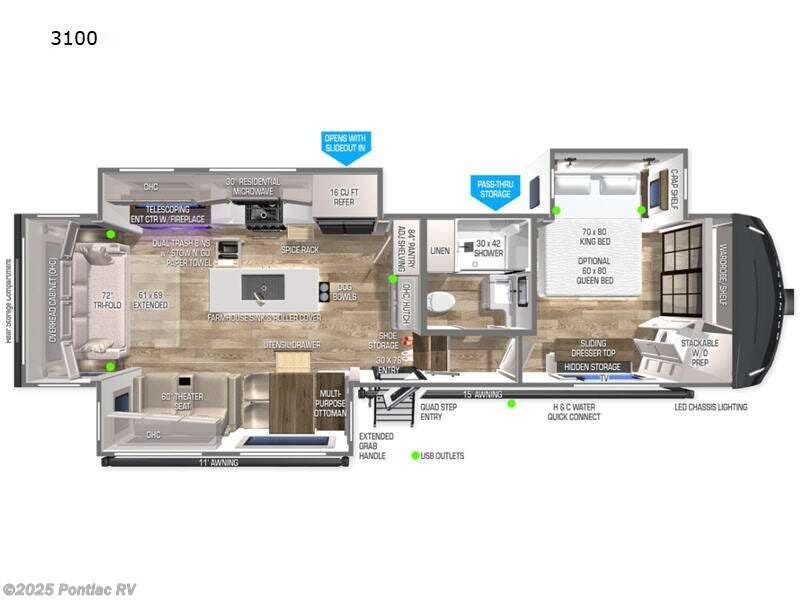 2024 Brinkley RV Model Z 3100 RV for Sale in Pontiac, IL 61764 000002