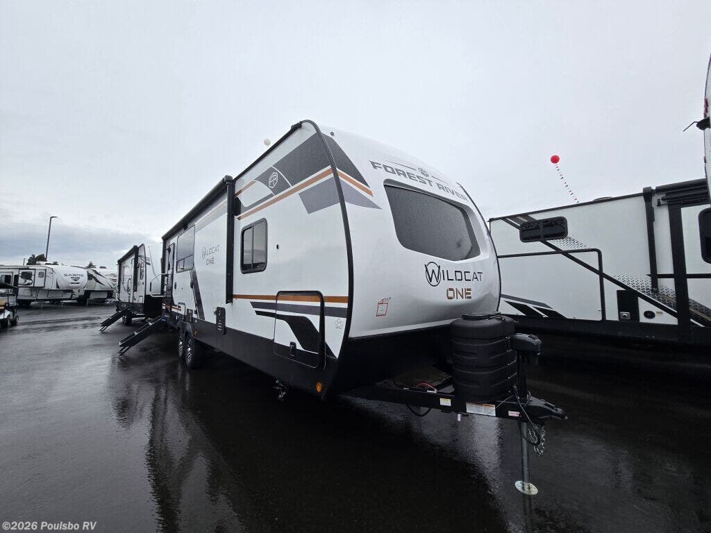 2025 Forest River Wildcat ONE Wildcat One - New Travel Trailer For Sale by Poulsbo RV in Kent, Washington features Awning