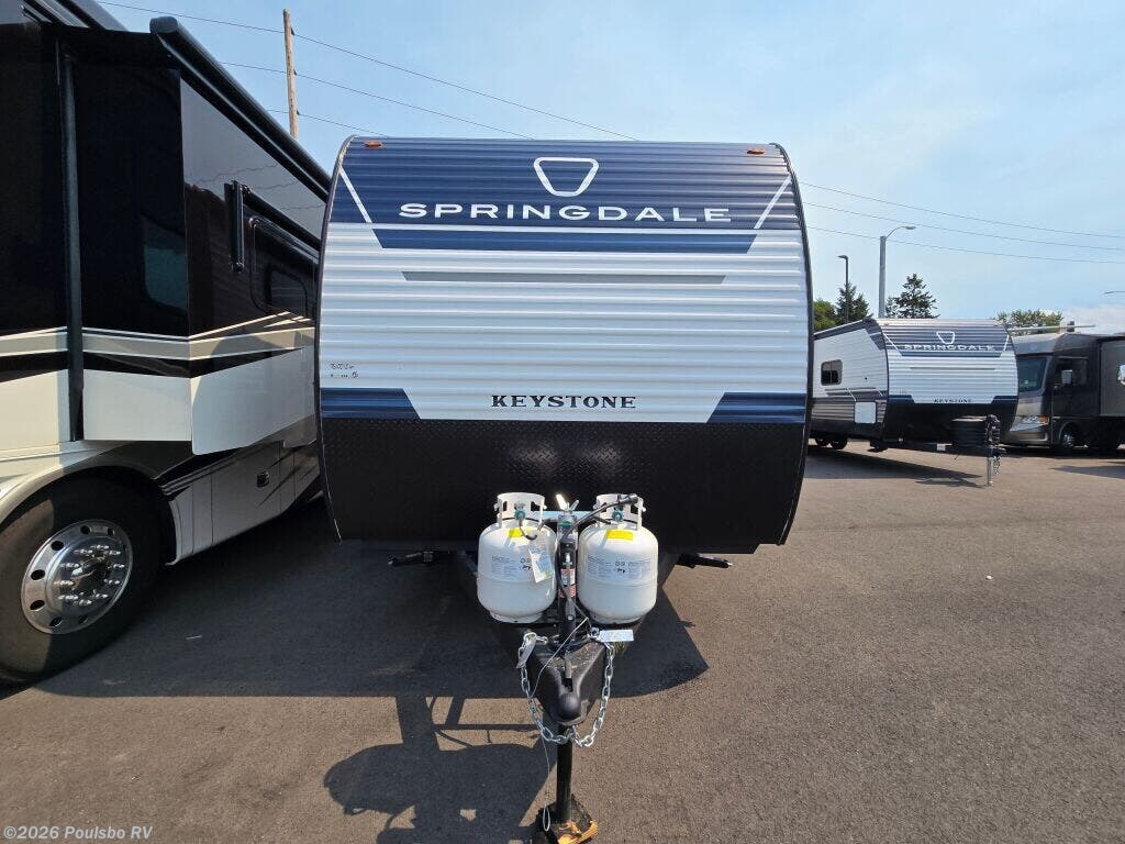 2026 Keystone Springdale Classic Double Springdale Classic Double - New Travel Trailer For Sale by Poulsbo RV in Kent, Washington features Awning