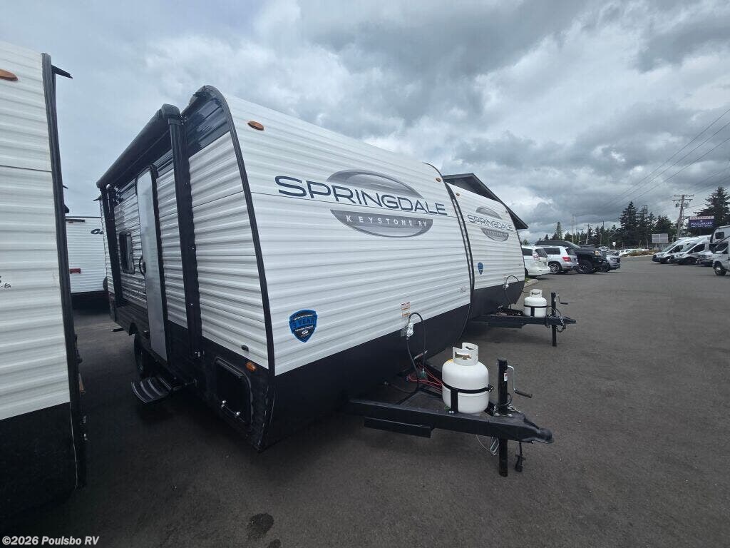 2025 Keystone Springdale Mini Springdale Mini - New Travel Trailer For Sale by Poulsbo RV in Kent, Washington features Awning