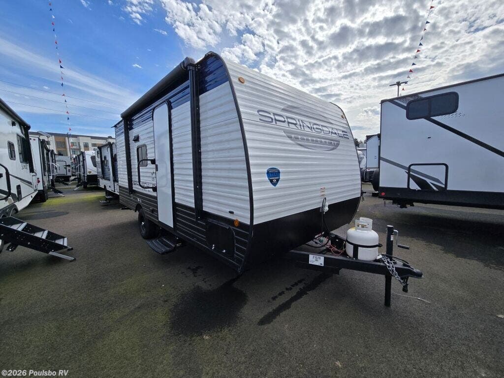 2025 Keystone Springdale Mini Springdale Mini - New Travel Trailer For Sale by Poulsbo RV in Kent, Washington features Awning
