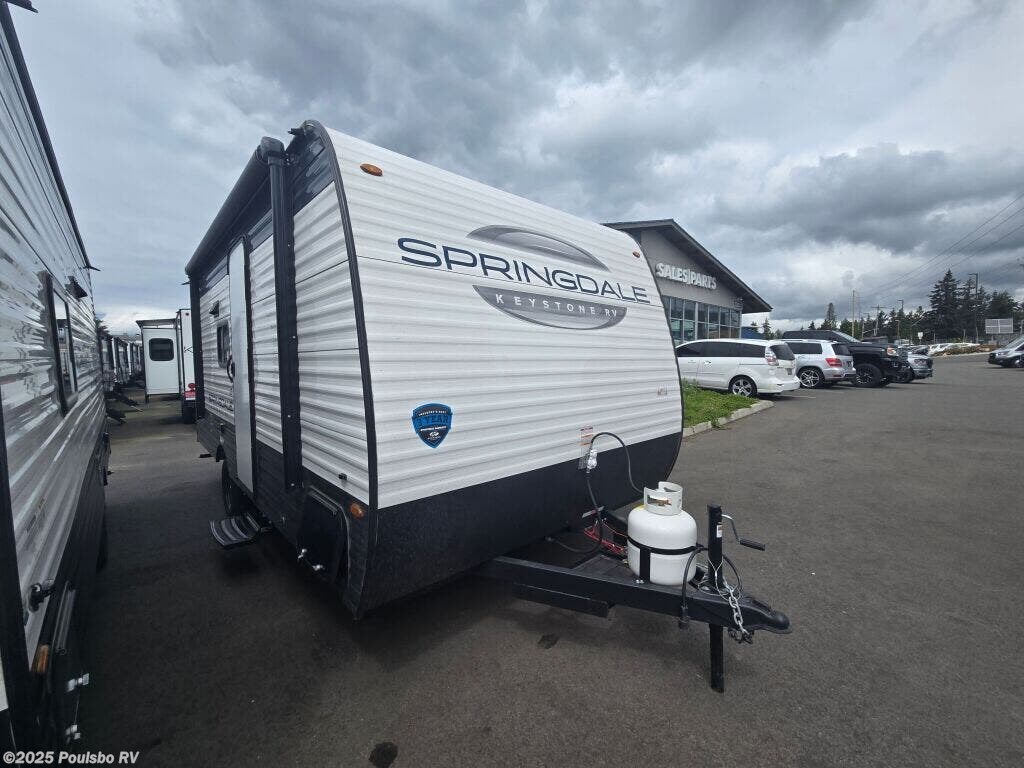 2025 Keystone Springdale Mini 1790FQ - New Travel Trailer For Sale by Poulsbo RV in Kent, Washington features Awning